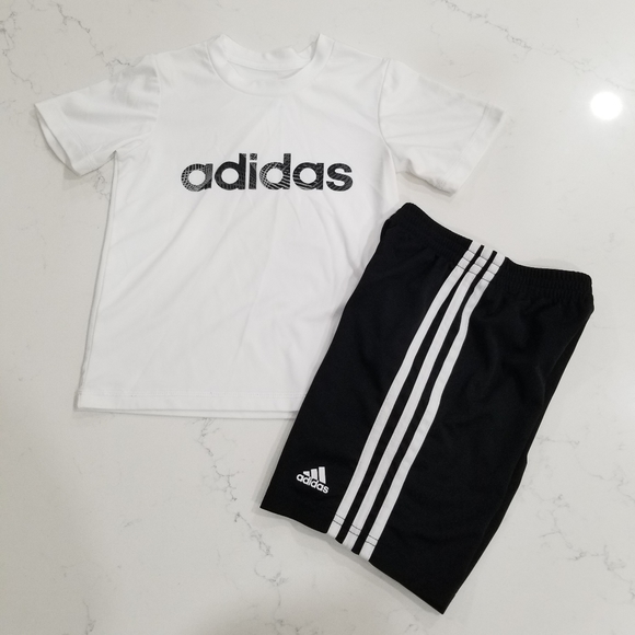 adidas Matching Sets Adidas Shorts And Tshirt Little Boy Size 5